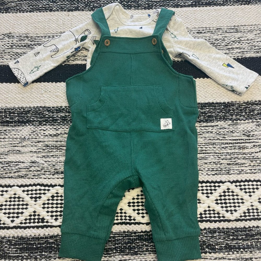 3M Carter's Boy Overalls Outfit